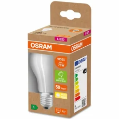 OSRAM LED E27 5 Watt 3000 Kelvin 1055 lumen