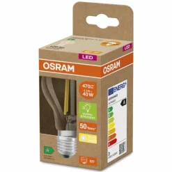OSRAM LED E27 2,2 Watt 3000 Kelvin 525 lumen