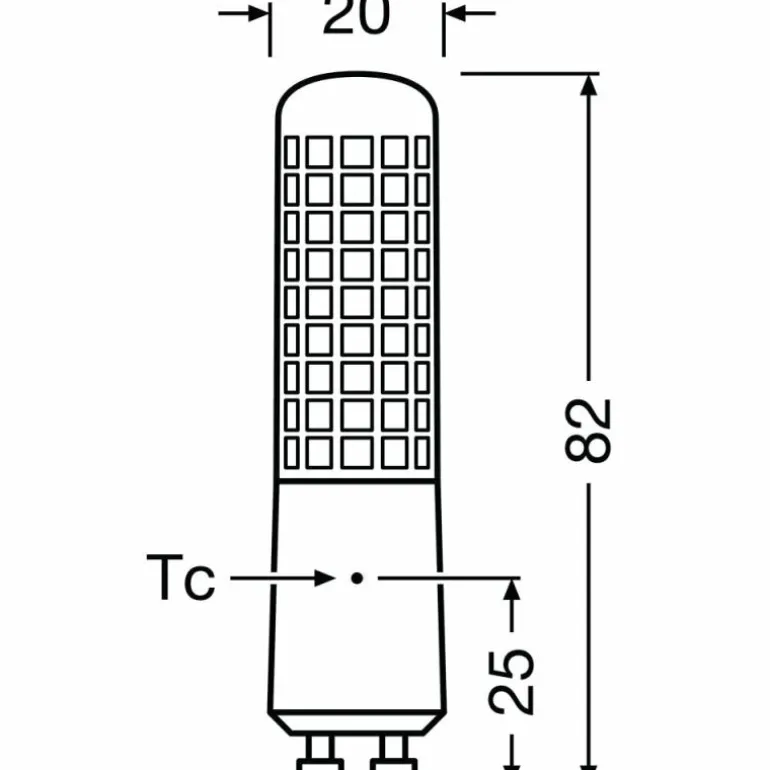 OSRAM LED GU10 7 Watt 2700 Kelvin 806 Lumen