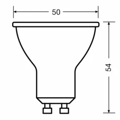 OSRAM LED GU10 6,9 Watt 2700 Kelvin 575 Lumen