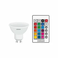 Osram LED GU10 RGBW 4,5 Watt 2700 Kelvin 250 Lumen