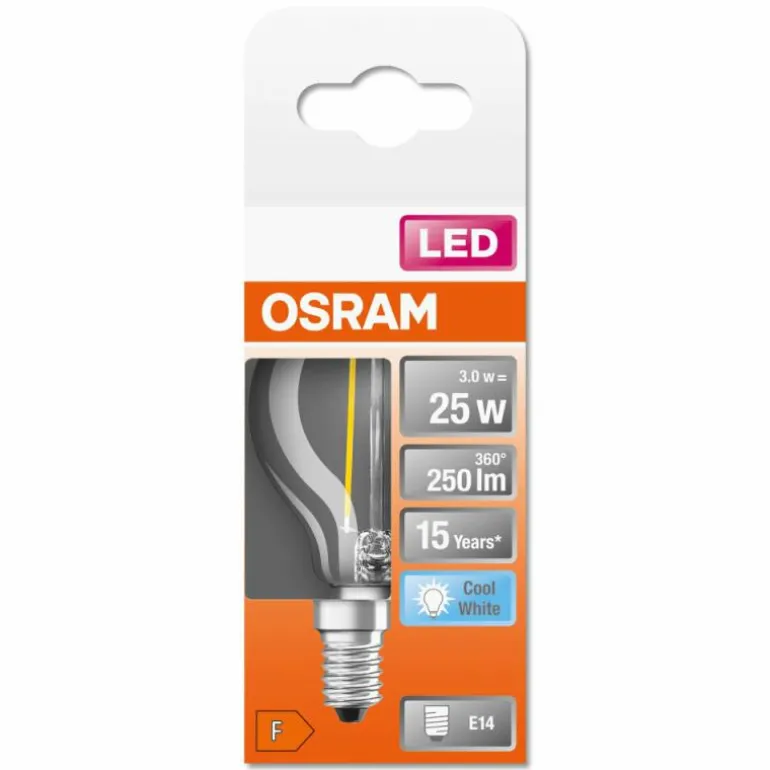 OSRAM LED Retrofit E14 2,5 Watt 4000 Kelvin 250 lumen