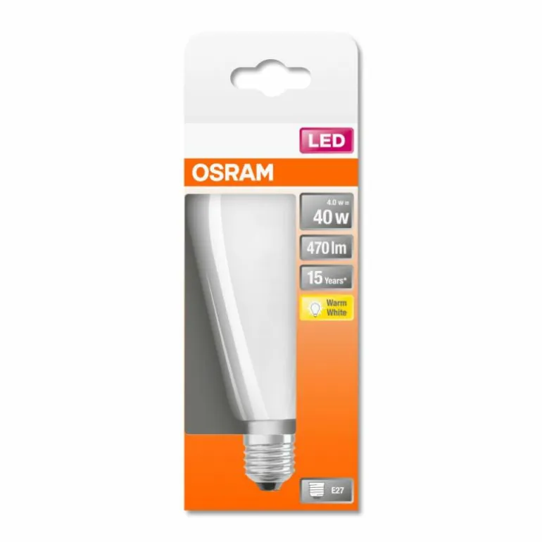 OSRAM LED Retrofit E27 4 watt 2700 kelvin 470 lumen