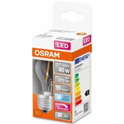 OSRAM LED Retrofit E27 4,8 watt 4000 kelvin 470 lumen