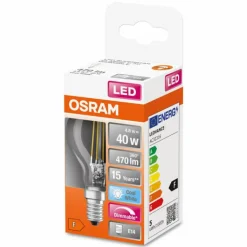 OSRAM LED Retrofit E14 4,8 watt 4000 kelvin 470 lumen