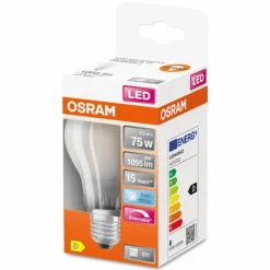 OSRAM LED Retrofit E27 7,5 watt 4000 kelvin 1055 lumen