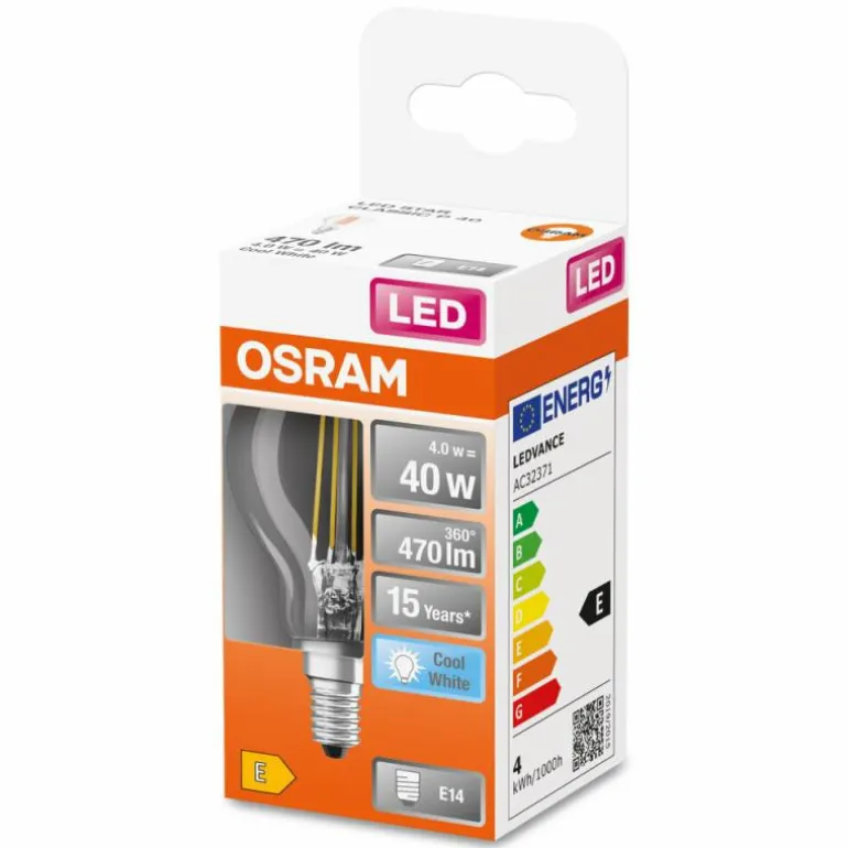 OSRAM LED Retrofit E14 4 watt 4000 kelvin 470 lumen