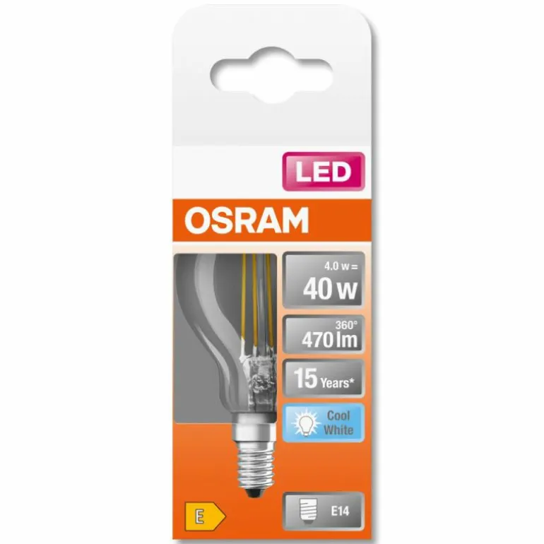 OSRAM LED Retrofit E14 4 watt 4000 kelvin 470 lumen