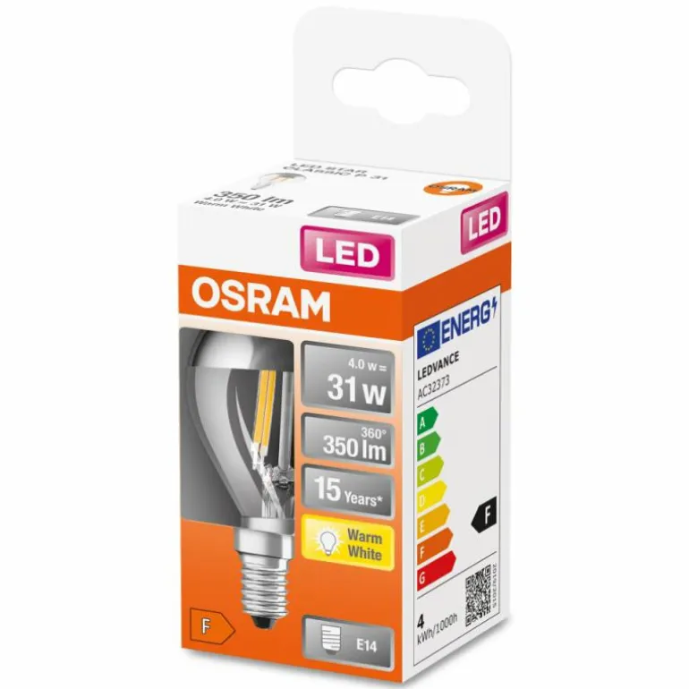 OSRAM LED Retrofit E14 4 watt 2700 kelvin 350 lumen