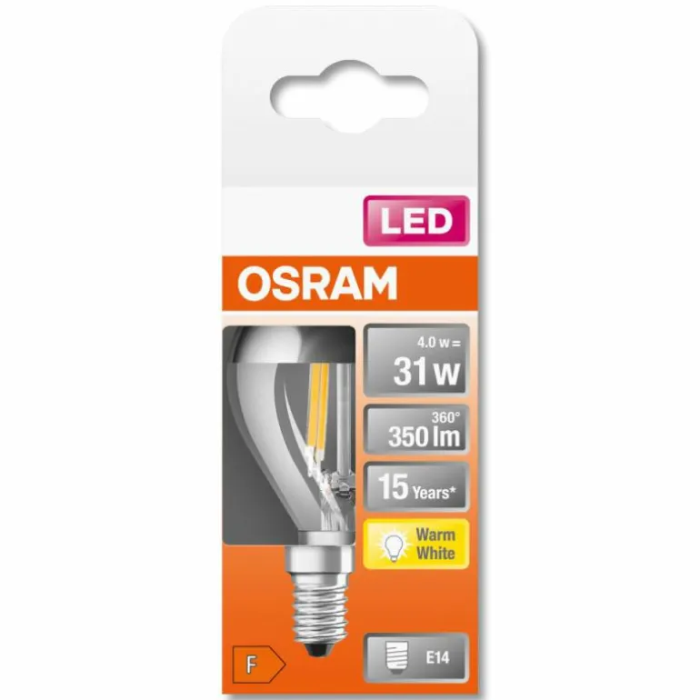 OSRAM LED Retrofit E14 4 watt 2700 kelvin 350 lumen