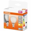 OSRAM LED Retrofit Lot de 2 E14 4 watt 2700 Kelvin 470 lumen