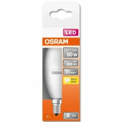 OSRAM LED STAR E14 7 Watt 2700 Kelvin 806 Lumen