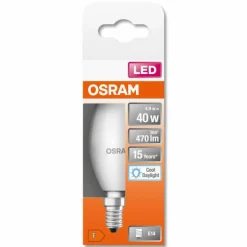 OSRAM LED STAR E14 4,9 watt 6500 kelvin 470 lumen