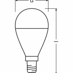 OSRAM LED Star E14 7,5 Watt 4000 Kelvin 806 Lumen