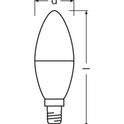 OSRAM LED Star E14 7,5 Watt 4000 Kelvin 806 Lumen
