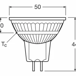 OSRAM LED Star GU5.3 2,6 Watt 2700 Kelvin 200 Lumen