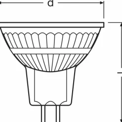 OSRAM LED Superstar GU5.3 3,4 Watt 2700 kelvin 230 Lumen