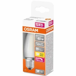 OSRAM Retrofit LED E27 4,8 watt 2700 kelvin 470 lumen