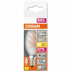 OSRAM SUPERSTAR LED E14 3,4 watt 2700 kelvin 470 lumen