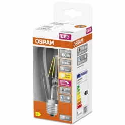 OSRAM SUPERSTAR LED E27 5,8 watt 2700 kelvin 806 lumen