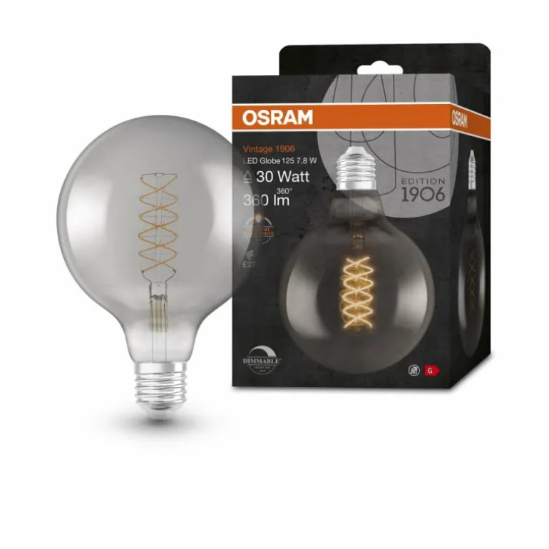 OSRAM Vintage 1906® LED E27 7,8 Watt 1800 Kelvin 360 lumen