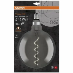 OSRAM Vintage 1906® LED E27 4 Watt 1800 Kelvin 140 Lumen