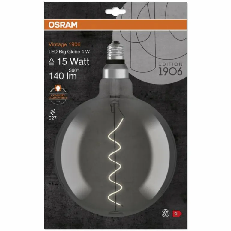 OSRAM Vintage 1906® LED E27 4 Watt 1800 Kelvin 140 Lumen
