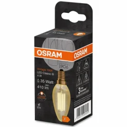 OSRAM Vintage 1906® LED E14 4 watt 2400 kelvin 410 lumen