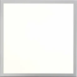 Luminaires Brilliant Éclairage Led|Panneau Brilliant Alissa LED Argenté, 1 lumière, Télécommandes, Changeur de couleurs