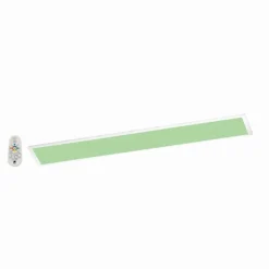 Luminaires Eglo Éclairage Led|Panneau Eglo SALOBRENA-C LED Blanc, 1 lumière, Télécommandes, Changeur de couleurs