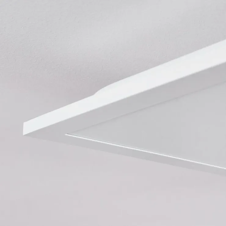 hofstein Éclairage Led|Panneau LED Badia Blanc, 2 lumières