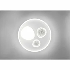 Luminaires Trio Éclairage Led|Pebble Plafonnier LED Blanc, 1 lumière, Télécommandes