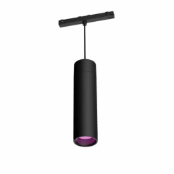 Pendule Philips Hue Perifo LED Noir, 1 lumière, Changeur de couleurs