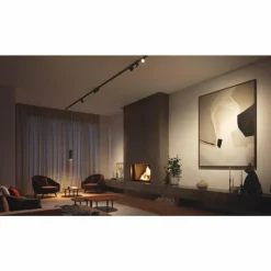 Pendule Philips Hue Perifo LED Noir, 1 lumière, Changeur de couleurs