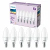 Philips Classic Lot de 6 LED E14 4,9 watt 2700 kelvin 470 lumen