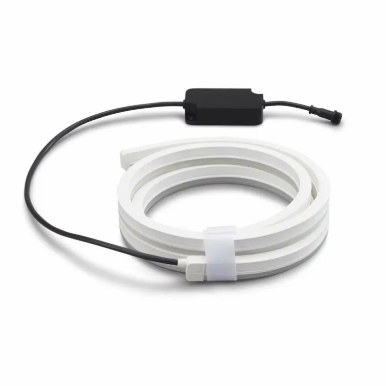Philips Hue Lot de 2 bandes LED d'extérieur Transparent, 1 lumière, Changeur de couleurs