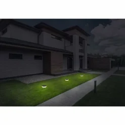 pique de terre Globo SOLAR LED Noir, 1 lumière