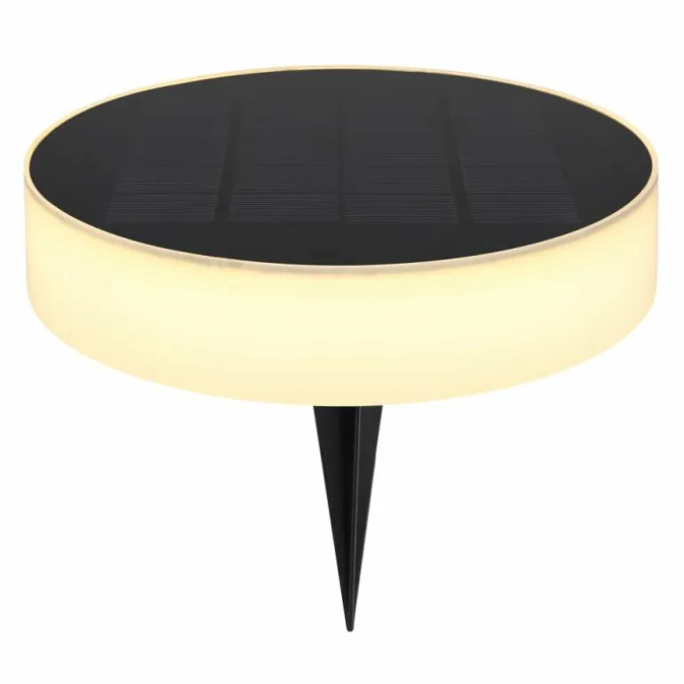 pique de terre Globo SOLAR LED Noir, 1 lumière