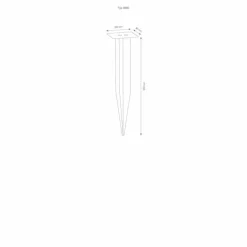 pique de terre LCD 098E Acier inoxydable
