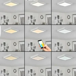 Plafonnier Finsrud LED Blanc, 1 lumière