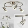 hofstein Spots Et Projecteurs|Plafonnier Mirandol Nickel mat, 3 lumières