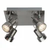 Luminaires Brilliant Spots Et Projecteurs|Plafonnier à spots Brilliant Leuchten Kassandra Chrome, 4 lumières