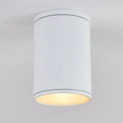 Plafonnier Agua Blanc, 1 lumière