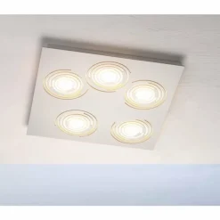 Luminaires Bopp Éclairage Led|Plafonnier Bopp GALAXY COMFORT LED Aluminium, 5 lumières