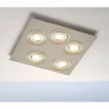 Luminaires Bopp Éclairage Led|Plafonnier Bopp GALAXY COMFORT LED Beige, 5 lumières
