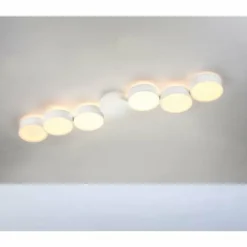 Luminaires Bopp Éclairage Led|Plafonnier Bopp TOUCH LED Blanc, 6 lumières