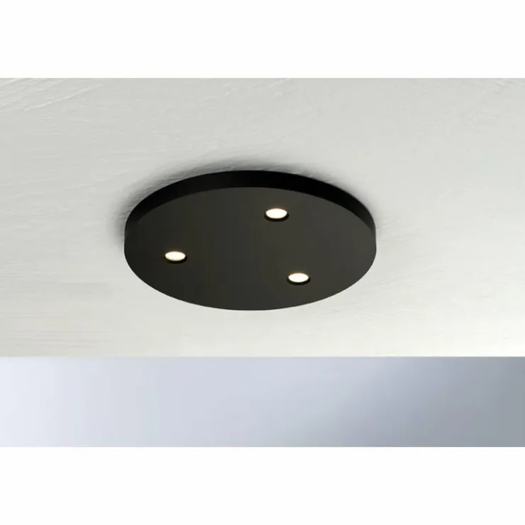 Luminaires Bopp Éclairage Led|Plafonnier Bopp-Leuchten CLOSE LED Noir, 3 lumières