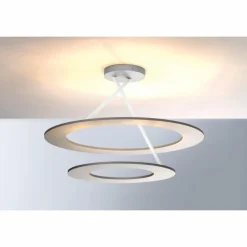 Luminaires Bopp Éclairage Led|Plafonnier Bopp-Leuchten STELLA LED Argenté, Blanc, 9 lumières