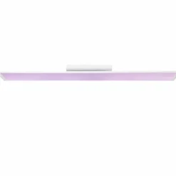 Luminaires Brilliant Éclairage Led|Plafonnier Brilliant Abie LED Blanc, 1 lumière, Télécommandes