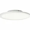 Luminaires Brilliant Éclairage Led|Plafonnier Brilliant Abie LED Blanc, 1 lumière, Télécommandes, Changeur de couleurs